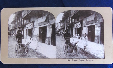 Street Scene - Panama (Construction Period)