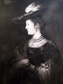 Portrait of Saskia - Rembrandt Van Rijn