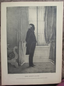 President John Adams Silhouette - Brown & Kellogg