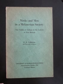 Masks & Men in a Melanesian Society