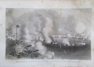 Bombardment of Forts Walker & Beauregard