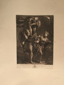 Eneas Carrying His Father Anchyses 1767