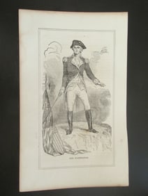 Early Engraving of General George Washington