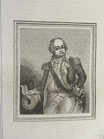 Early Engraving of General Lincoln & D'Estaing