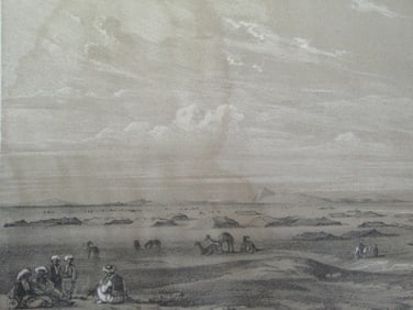 Egypt - Encampment on the Khabour 1852
