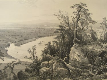 Connecticut Valley From Mount Tom 1874