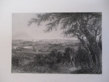 City of Baltimore From Druid Hill Park