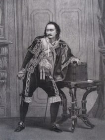 Edward Loomis Davenport As Sir Giles Overreach