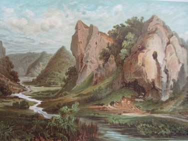 The Hollow Hohlefels In The Swabian Achthale