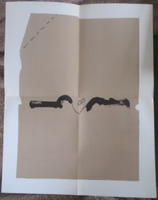 Antoni Tapies - Untitled Lithograph