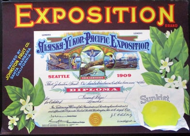 Alaska Yukon Pacific - California Advertising