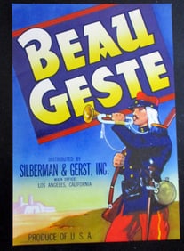 Beau Geste - California Advertising