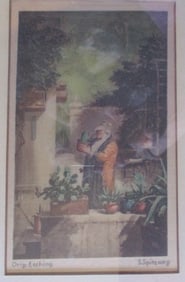 S Spitzweg - Original Etching