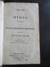A Selection of Hymns