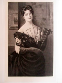 Lady In Black - Frederick Warren Freer 1849?1908