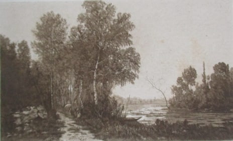 Morning Effect, Lake at Mortefontaine