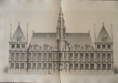 Hotel De Ville De Reims - Architectural Design