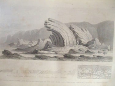 Geology of Scotland - Curved Gneiss in Lewis