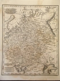 Early Map Russia In Europe