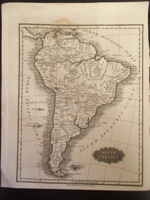 Early Map South America