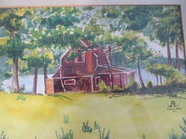 Pelham Pond, New Hampshire 1944