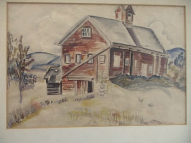 Brown Barn - H. Goldberg 1942
