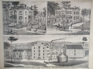 Kellogg & Miller's Linseed Oil Works