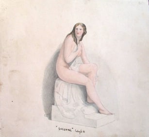 Susanna - Nude Woman on Pedestal