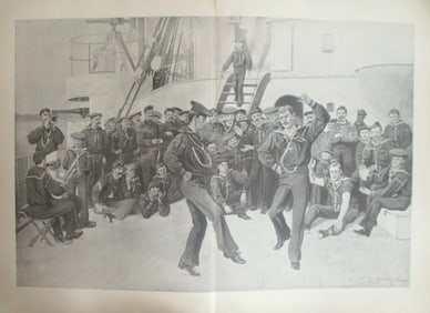 Rufus Fairchild Zogbaum US Navy A Sailors Jig