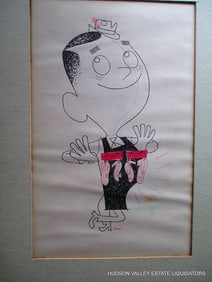 Albert Aquino (20th C. Illustrator) Shoe Award