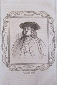 Early American Engraving of William Penn