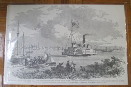 10th Connecticut Regiment Neuse River - Civil War