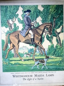 Westinghouse Mazda Lamps George Washington