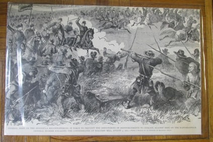 General Hooker Engaging the Confederates