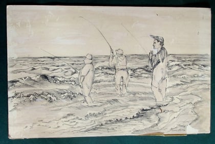 Lane Stanley (Rhode Island) Narragansett Fishing