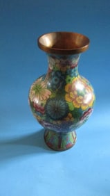 Chinese Cloisonne Vase