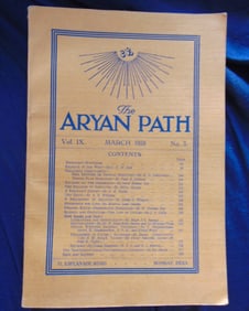 The Aryan Path - 1938 - Mysticism - Occult