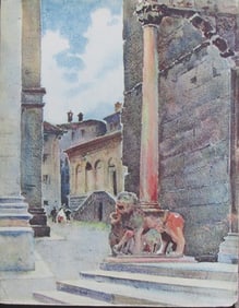 Bergamo - Portal To The Cathedral - Pierre Vignal