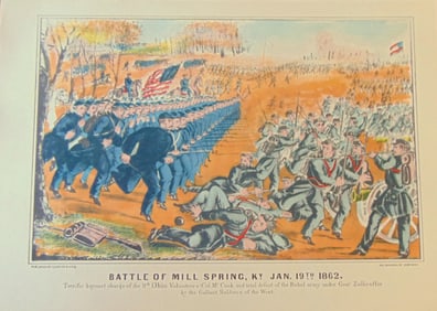 Battle of Mill Spring, KY Jan 19th, 1862 CI