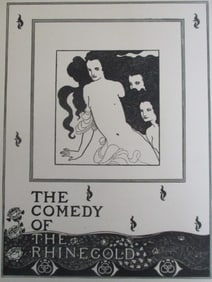 Frontis to Das Rheingold - Aubrey Beardsley