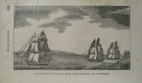 Constitution's Escape - Naval Battles