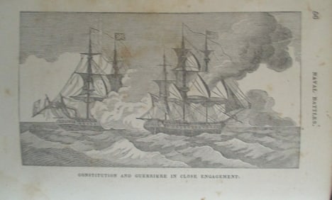 Constitution and Guerriere in Engagement