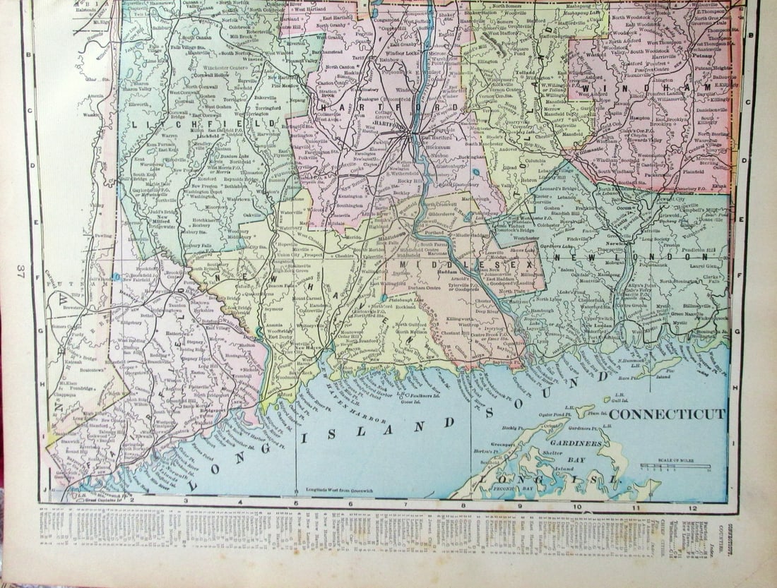 Large Map of New York - 2