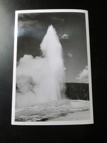 Old Faithful Geyser Yellowstone Albert G. Lucier
