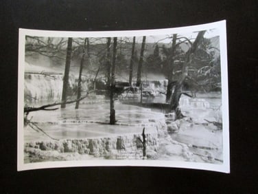 Angel Terrace - Yellowstone - Albert G Lucier