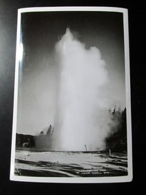 Grand Geyser - Yellowstone . Albert G. Lucier