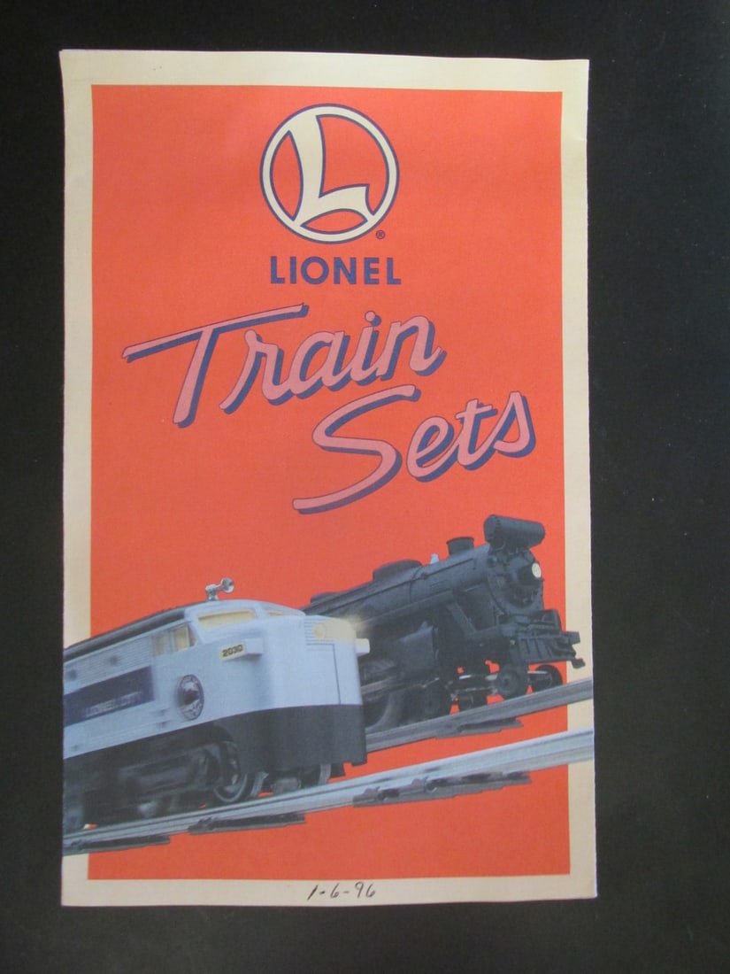 Lot of Lionel Trains Catalogs & Literature (1 of 12)