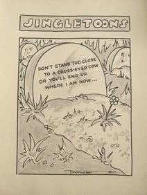 Original Jingletoons Don't Stand Too Close Doncar