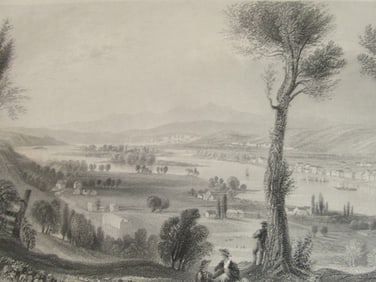 View From Mount Ida Near Troy New York