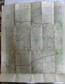 Final British Offensive August - November 1918 Map